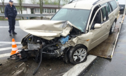 Czterech mężczyzn zostało rannych w nocnym wypadku na A4 koło Sokolnik