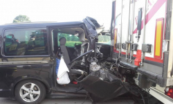 Poważnie wyglądający wypadek na A4 koło Pietrzykowic