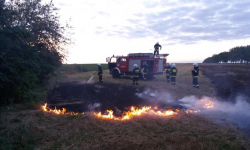 Łącznie w ciągu ostatnich dni spłonęły prawie 3 hektary pól