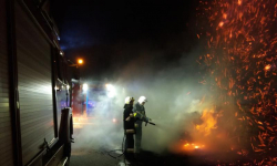 W Udaninie podpalili dekoracje dożynkowe