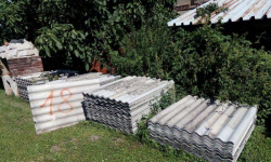 Z terenu gminy Kostomłoty usuwano wyroby azbestowe