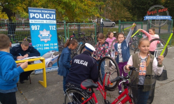 Uczniowie ze Szczepanowa znakowali swoje rowery