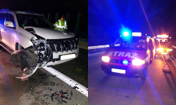 Na A4 zderzyły się trzy samochody. Straty oszacowano na ponad 100 tys. złotych