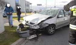 Wypadek w Biskupicach Podgórnych