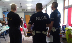 Blisko 40 osób oddało krew w akcji „SpoKREWnieni służbą”