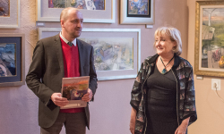 Wernisaż Marii Bereźnickiej-Przyłęckiej w średzkim muzeum