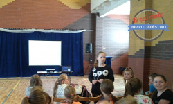 Kolejne spotkanie policjantów z uczniami w ramach akcji „Kręci mnie bezpieczeństwo”