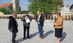 Parking przy urzędzie gminy w Udaninie jest już gotowy