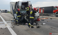 Śmiertelny wypadek na A4. Autostrada zablokowana