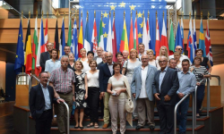 Przedstawiciele samorządu gminy Kostomłoty z wizytą w alzackim Sierentz