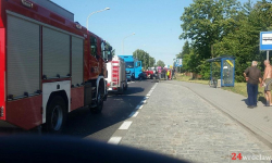 Śmiertelny wypadek koło Wróblowic. Osobówka zdarzyła się z ciężarówką