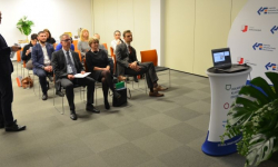 Wójt Janina Gawlik na spotkaniu zorganizowanym przez LSSE