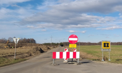 Trwa przebudowa dróg relacji Białków-Wilkostów-Brzezinka Średzka