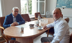 Wojewoda dolnośląski z wizytą w starostwie