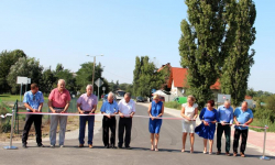 Uroczyste otwarcie drogi w Piersnie