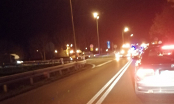 Kolejny raz dochodzi do kolizji w tym miejscu. Zderzenie na autostradowym węźle Kostomłoty