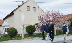 Chodnik w Gościsławiu oficjalnie odebrany