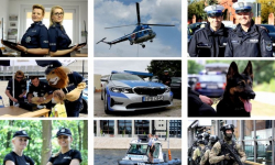 Funkcjonariusze zachęcają do rozpoczęcia służby w szeregach średzkiej policji