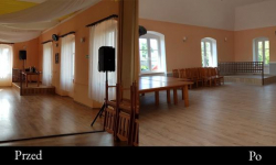 Zakończyła się przebudowa świetlicy wiejskiej w Drogomiłowicach