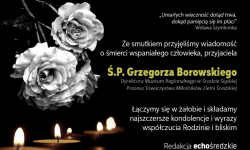 Kondolencje dla Rodziny i bliskich Ś.P. Grzegorza Borowskiego