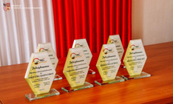 Wójt nagrodził sołtysów z terenu gminy Udanin