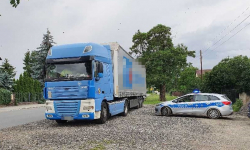 Kierowca przyjechał na rozładunek. W dalszą drogę chciał odjechać będąc pod wpływem alkoholu