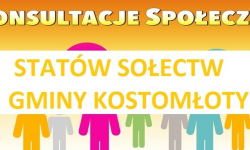 Konsultacje społeczne statutów sołectw w gminie Kostomłoty
