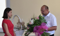 Sekretarz Gminy Malczyce Anna Świercz pożegnała się ze współpracownikami