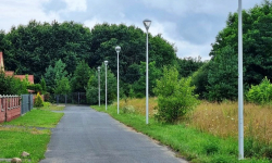 W gminie Miękinia zamontowano 147 nowych lamp ulicznych
