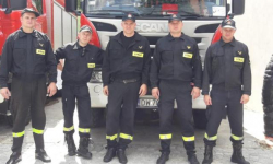 Pięciu średzkich strażaków walczy z pożarami w Grecji