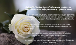 Kondolencje od wójta i rady gminy Kostomłoty