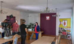 W gminie Kostomłoty powstawał materiał na potrzeby "Magazynu Dolnośląskiego"