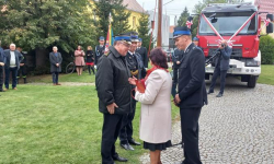 Uroczyste poświęcenie i przekazanie średniego samochodu ratowniczo-gaśniczego dla OSP Osiek