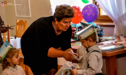 Pasowanie na przedszkolaka w Ujeździe Górnym