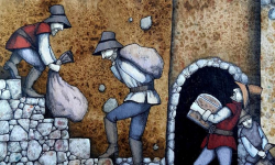 Średzkie legendy: O warowni rabusiów w chwalimierzowskim lesie