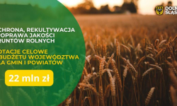 Ponad 22 mln zł na ochronę gruntów. Są środki na przebudowy dróg dla gmin z powiatu średzkiego