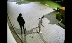 Skopali lodówkę społeczną przy świetlicy wiejskiej w Wilkszynie. Nagrał ich monitoring