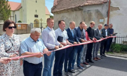 Oficjalne otwarcie przebudowanej drogi w Konarach