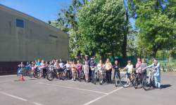 Policjanci ze średzkiej drogówki przeprowadzili egzaminy na kartę rowerową