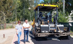 Trwa realizacja wspólnych inwestycji drogowych Powiatu Średzkiego i Gminy Udanin