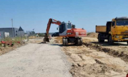 Ulica Familijna w Źródłach w przebudowie