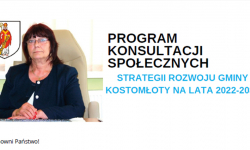 Gmina Kostomłoty: konsultacje społeczne projektu Strategii Rozwoju gminy na lata 2020-2030