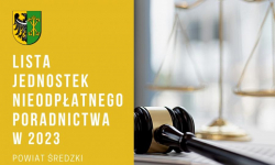 Nieodpłatne poradnictwo w Powiecie Średzkim