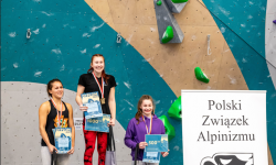 15 letnia zawodniczka z Mrozowa Mistrzynią Polski Seniorów we wspinaczce sportowej