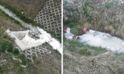 We Wróblowicach zrzucono ścieki przemysłowe do rowu. Do interwencji wezwano WIOŚ