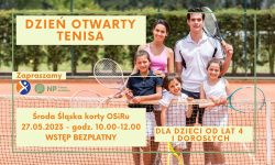 NP Tennis Academy rozpoczyna nabór do szkoły tenisa oraz zaprasza na dzień otwarty z tenisem