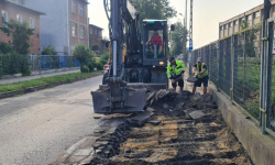Ruszyły prace nad przebudową ul. Sienkiewicza w Malczycach