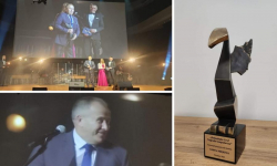 Prestiżowa nagroda dla Gminy Miękinia. Burmistrz odebrał Dolnośląski Gryf