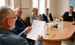 Zarząd Powiatu Średzkiego rozpatrzył wniosek Wójta i Rady Gmina Udanin dotyczący przebudowy dróg