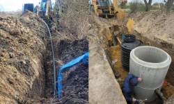 W Brzezinie powstaje kolejny odcinek kanalizacji sanitarnej